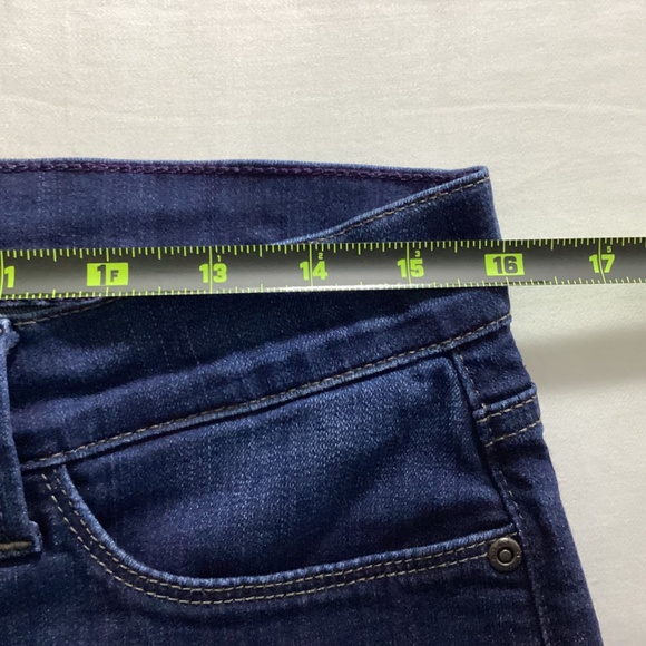 NYDJ Marilyn Straight Leg Jeans Dark Wash Size 10 Style MAJK2209D - Picture 5 of 10